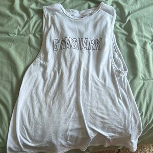 Gymshark white tank top